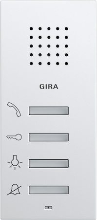 Gira 125003 Квартирная станция наклад. монтажа с переговорным устройством