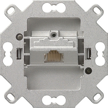 Gira 080200 Contactdoos UAE 1-v. 5E Cat.5 Basiselement