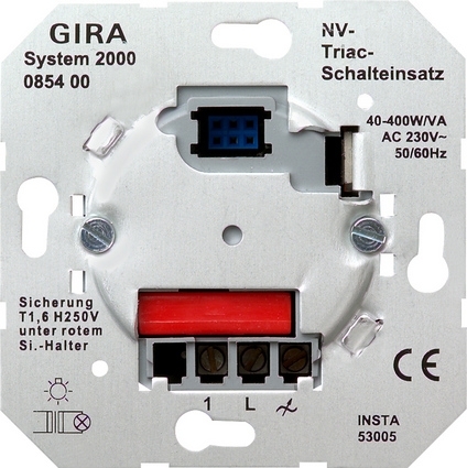 Gira 085400 Механизм выключателя Triac
