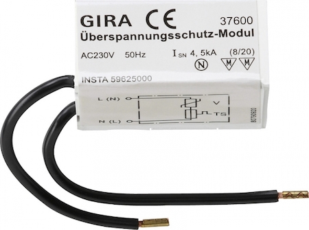 Gira 037600 Overspanningsbev. Tronic-trafo Accessoire