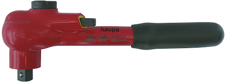 Haupa 110332/EN VDE reversible ratchet  1/2