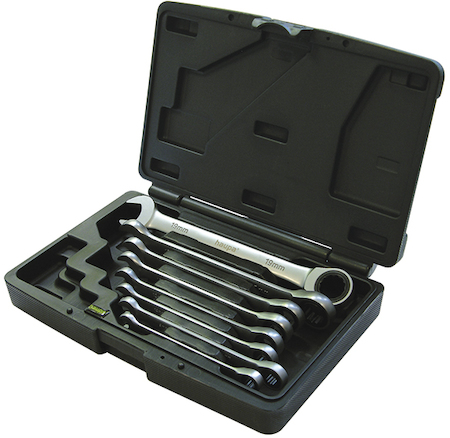 Haupa 110900 ratchet wrenches set  WS 8-19