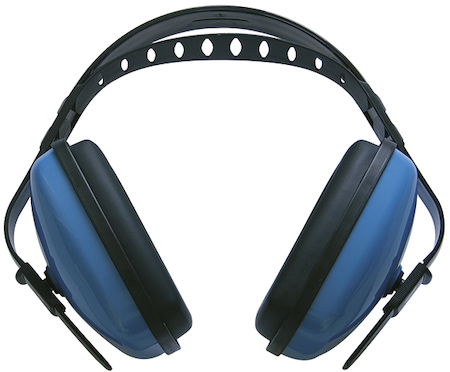 Haupa 120112 Ear defenders with ear cups blue SNR: 26 dB