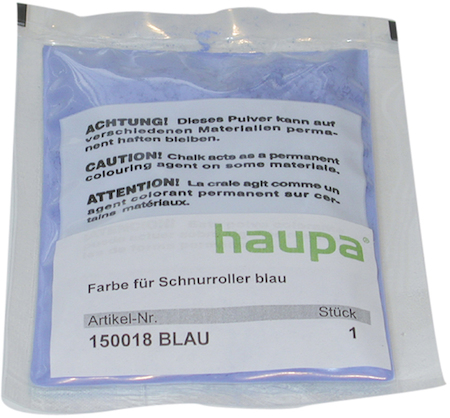 Haupa 150018 BLAU Calk for impact cord roller blue
