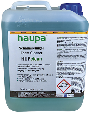 Haupa 170105 Plastic Cleaner "HUPclean" 5000ml canister