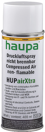 Haupa 170108 Compressed Air "HUPairXtra" aerosol 500ml non flam