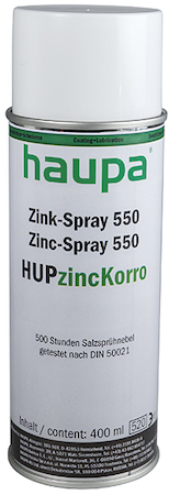 Haupa 170153 Zinc Spray "HUPzincKorro" aerosol 400ml