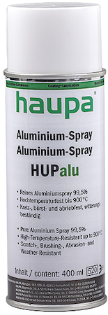 Haupa 170154 Aluminium Spray "HUPalu" aerosol 400ml