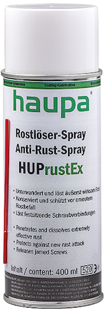 Haupa 170164 Rust Remover and Contact Spray "HUPrustEx" aerosol