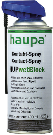 Haupa 170180 Contact-Spray "HUPwetBlock" 400 ml