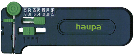 Haupa 200033 Precision stripper 'PWS-Plus'  0.25-0.8 mm²