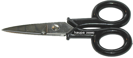 Haupa 200062 Electricians´ scissors straight cutt 130 mm