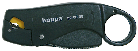 Haupa 200069 Stripper for coaxial cable  RG 58-59-62-6