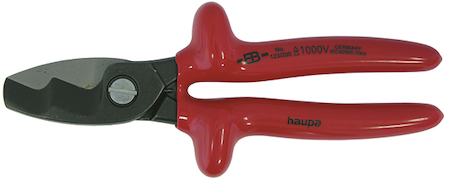 Haupa 200128 VDE double edged cable cutter Ø 20 mm 50 mm²