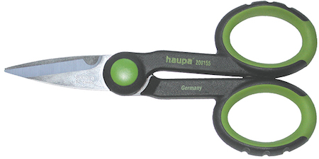 Haupa 200155 Allround soft-grip scissors 140 mm