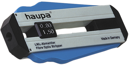 Haupa 200622 Precision stripper for optical fibres Ø 0.18 mm
