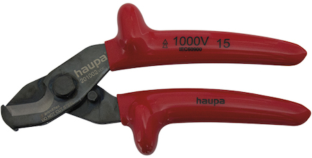 Haupa 201002/VDE VDE cable cutter max. Ø 16.9 mm