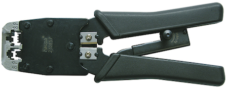 Haupa 210857 Crimping pliers unshielded modular plug 6-8 pin