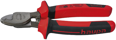 Haupa 211225 VDE cable cutter max. Ø  8 mm   160 mm