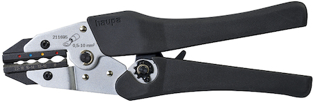 Haupa 211695 Crimping pliers for shrink terminals