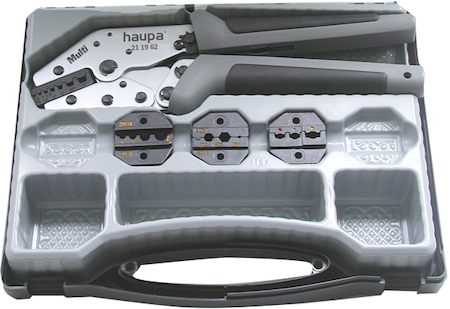 Haupa 211960 Crimping set  'Multi'