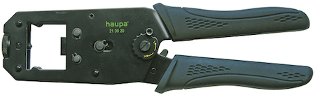 Haupa 213020 Crimping pliers for modular plugs