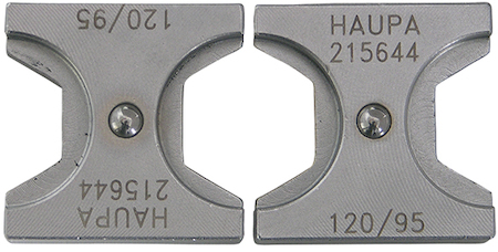 Haupa 215642 Dies hexagonal standard CU  25/ 35 mm²