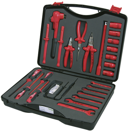 Haupa 220146 VDE tool box  'Biber' 26-piece