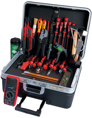 Haupa 220307/A VDE tool case 'Trainee Trolly'