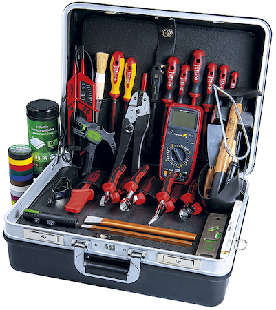 Haupa 220309 VDE tool case 'Trainee'