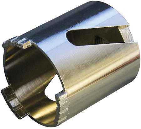 Haupa 230677 Diamond hollow core cutters laser-welded 82 mm