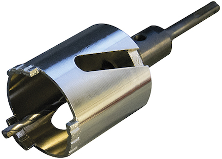Haupa 230676/K Diamond hollow core cutters laser-welded 68 mm SDS-plus