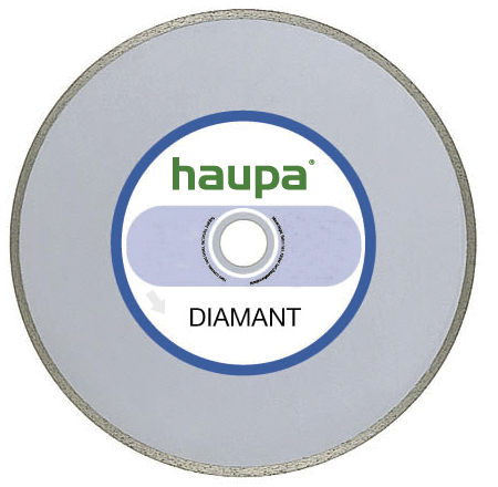 Haupa 230711 Diamond dry cutting blade  300x22.2 mm sintered