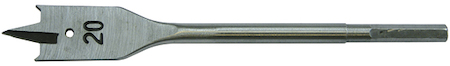 Haupa 230742 Flat centre drill bit  Ø 20 mm