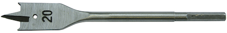 Haupa 230746 Flat centre drill bit  Ø 24 mm