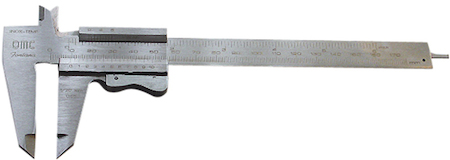 Haupa 240071 Precision vernier caliper stainl.steel 140 mm