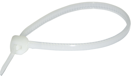 Haupa 262100 Cable ties natural PA 6.6.  100x 2.5 mm