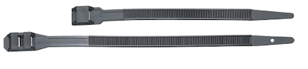 Haupa 262700 Cable tie double locking black 180x  9 mm