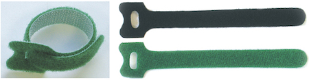 Haupa 262766 Hook and loop cable ties green 210x 16 mm