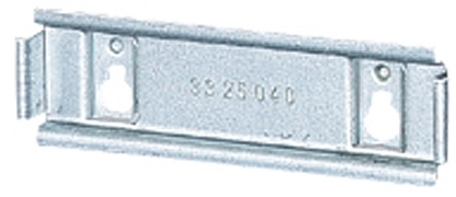 Hensel 3300150 KG TS 02 - DIN-рейка с крепежом  для KG 9002, размер 35х7,5х108 мм