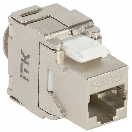 IEK CS1-1C6AF-D2 ITK Модуль Keystone Jack кат.6A STP, IDC Dual, верт. зад.