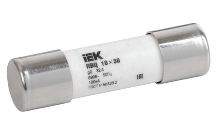 IEK CFL10-032 Плавкая вставка цилиндрическая ПВЦ 10х38 32А ИЭК