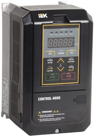 IEK Преобразователь частоты CONTROL-H800 380В 3ф 3.7-5.5кВт ИЭК CNT-H800D33FV037-055TE