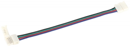 LSCON10-RGB-212-10-PRO Коннектор 5шт RGB 10 мм (разъем - 15 см - разъем) IEK