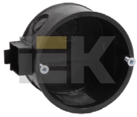 IEK UKT10-063-040-000 Коробка КМ40001 установочная для твердых стен d63x40 (с саморезами)