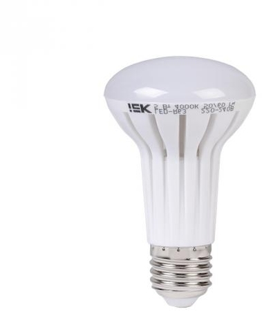 LLP-R63-5-230-40-E27 Лампа светодиодная R63 рефлектор 5 Вт 400 Лм 230 В 4000 К E27 IEK-eco