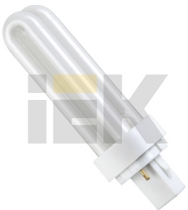 IEK LLE40-24-018-4200 Лампа энергосберегающая КЛ-PLC(2U) G24D-2 18Вт 4200К Т4 ИЭК