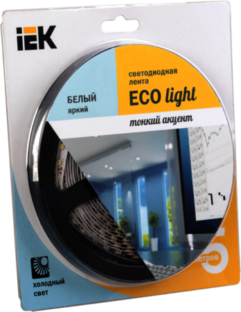 LSR1-2-120-20-1-05 Лента LED 5м  блистер LSR-3528W120-9.6-IP20-12V IEK-eco