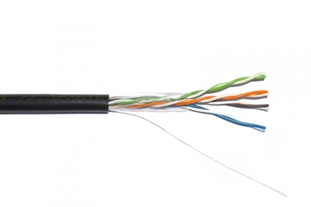 IEK LC3-C5E04-739 ITK Кабель связи витая пара SF/UTP, кат.5E 4х2х24AWG LDPE, черный