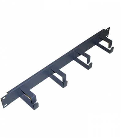 IEK CO05-1M4R ITK 19" металлический каб. органайзер 4 кольца, черный